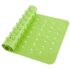 Covor de baie din cauciuc anti-alunecare Roxy Kids 35x76 cm (cu gauri), Verde deschis (BM-M188GR)