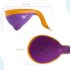 Galetuta pentru baie cu stropitoare Roxy Kids Flipper, Violet (RBS-004-V)