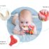 Inel gingival Roxy Kids Bunny, Coral (RBT-001R)